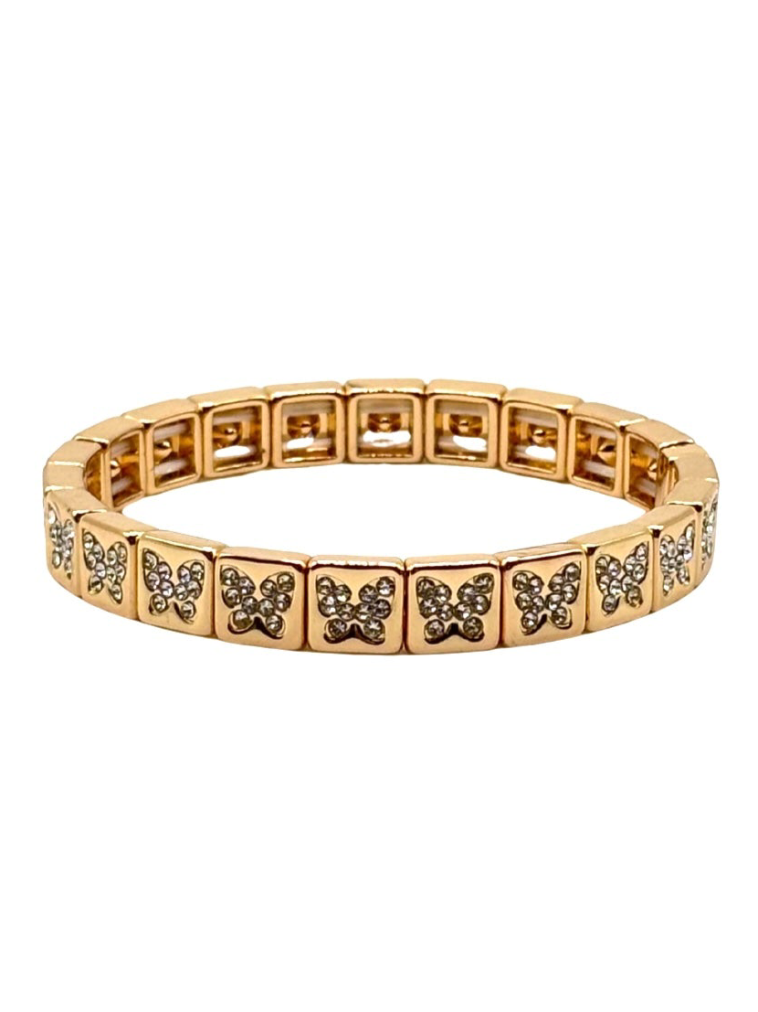 Sparkly Butterly Squares Bracelet