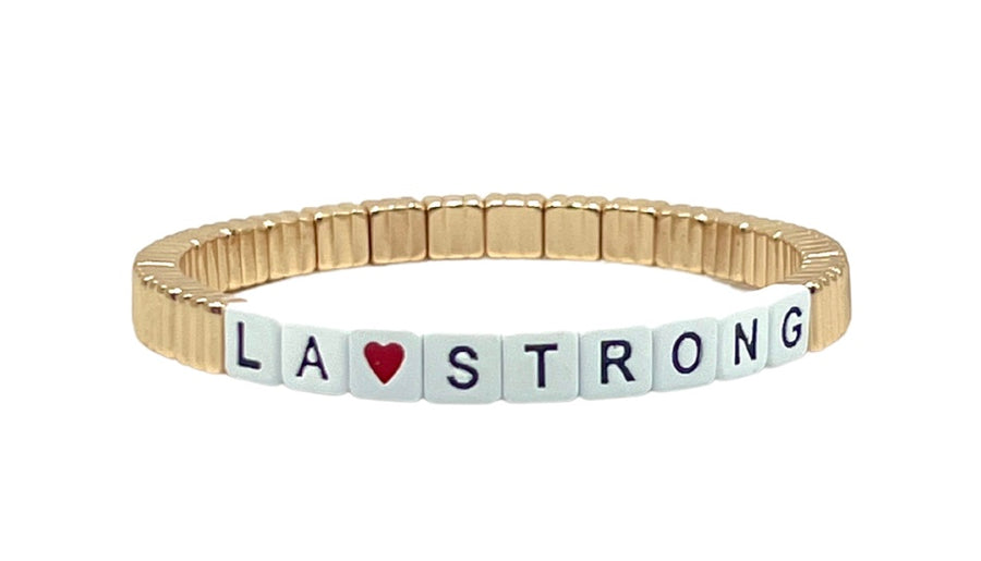 PRESALE Stackable LA Strong Bracelet