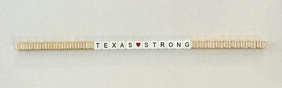 Stackable TEXAS ❤️  Strong Bracelet