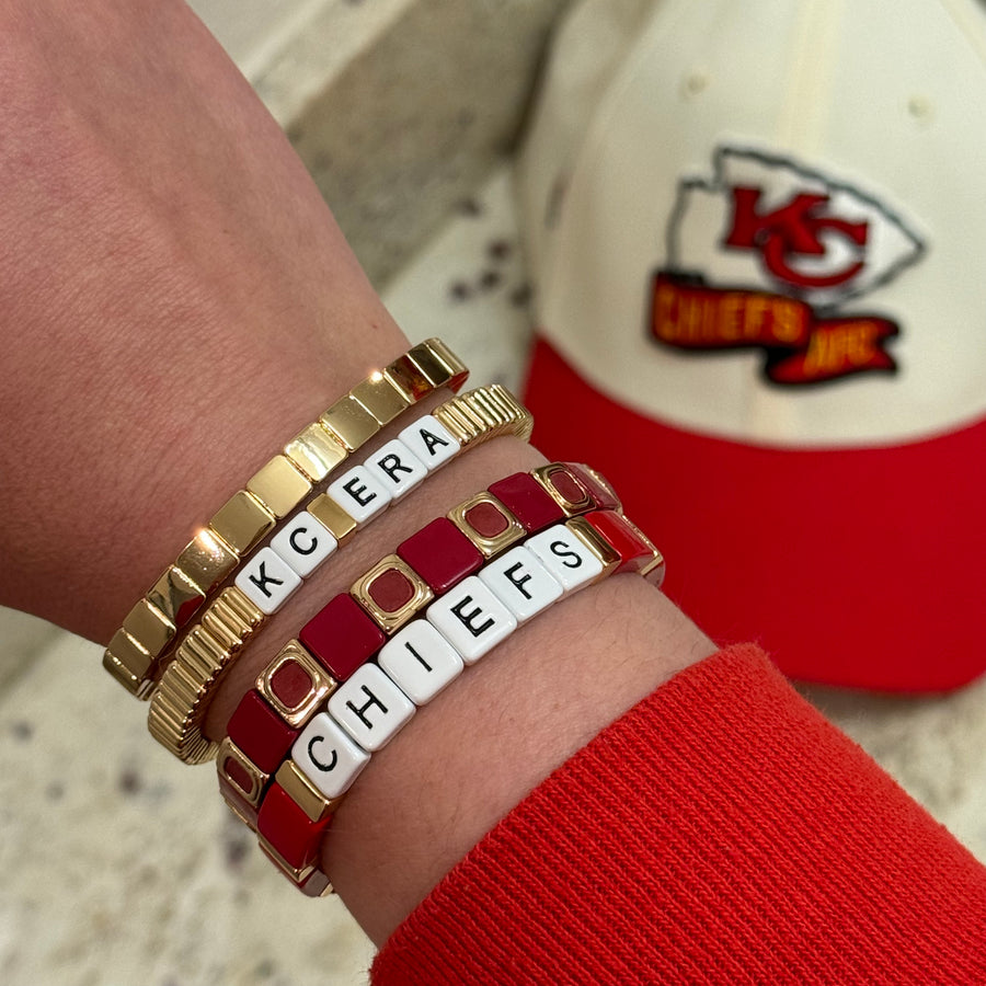 Stackable KC Era Gold Line Bracelet