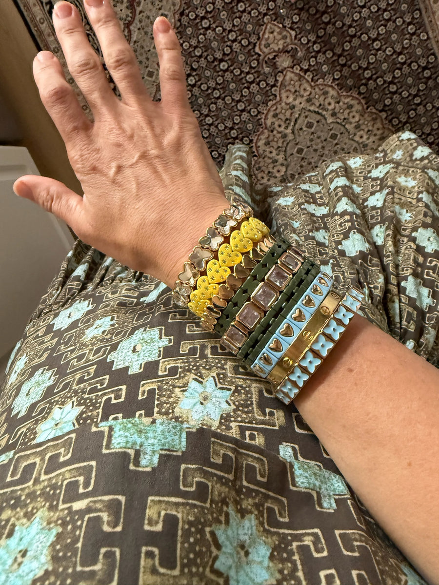 The Green Puzzle Piece Bracelet