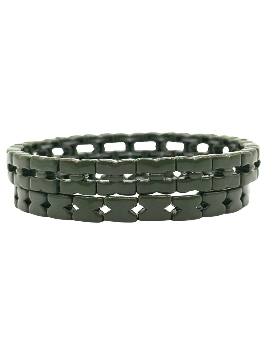 The Green Puzzle Piece Bracelet