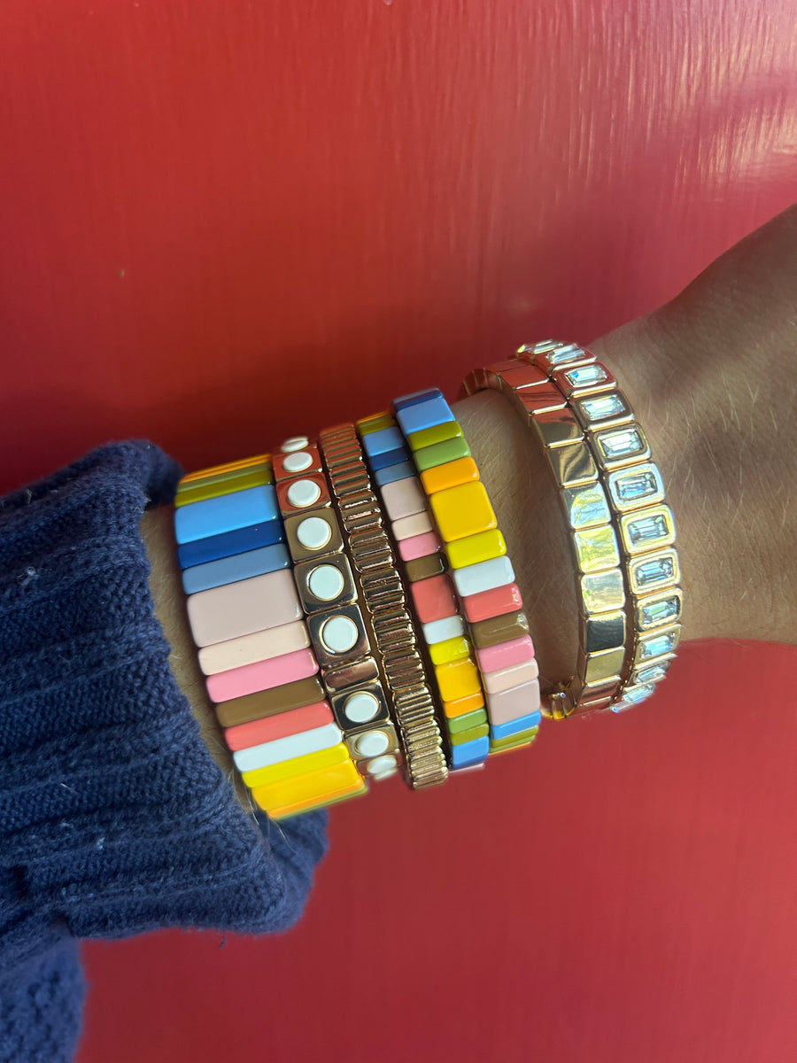 Neutral Paradise Stack Bracelets