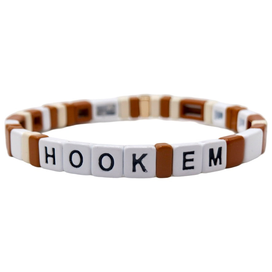 Dainty University of Texas Longhorns Bracelets