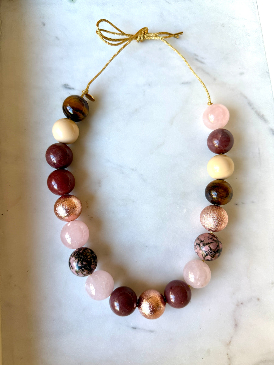 Prism Royale Bubblegum Beaded Necklaces