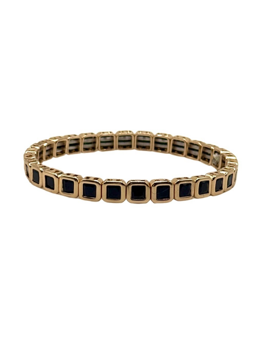 Mini Square Gem Bracelet