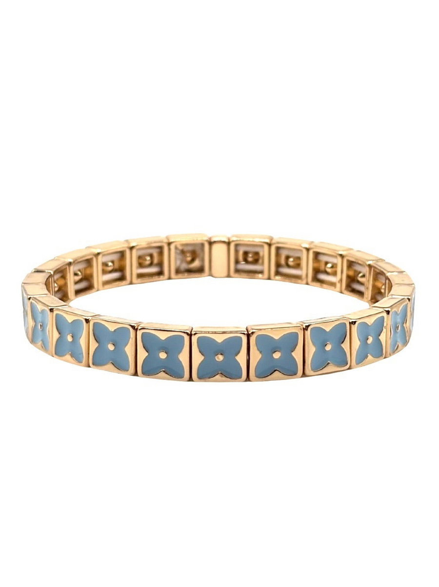 The Blue Flower Bracelet