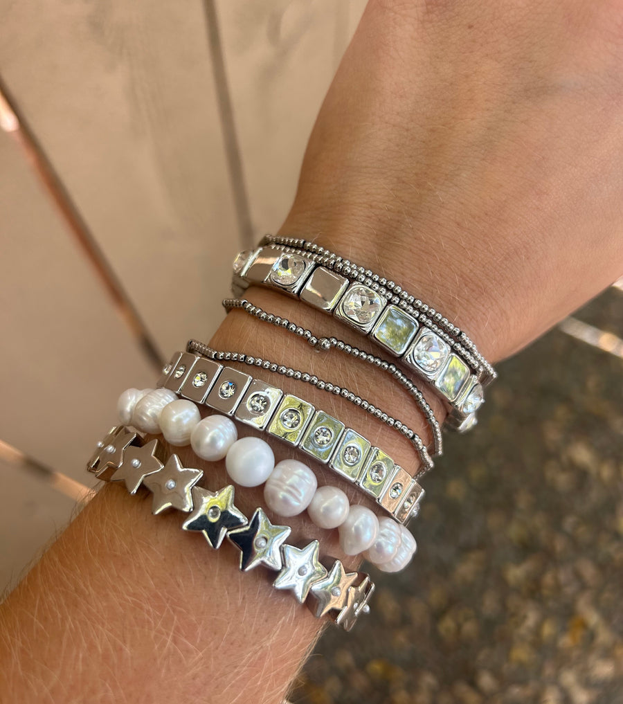 Silver Star Bracelet