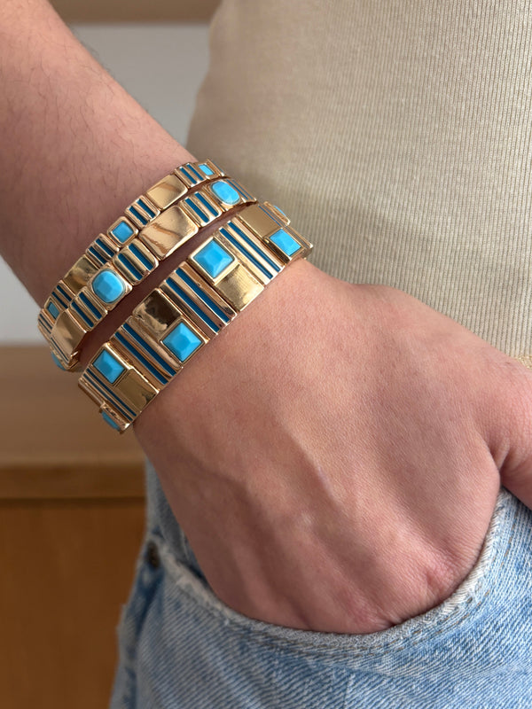 The Turquoise Luxe Bracelets