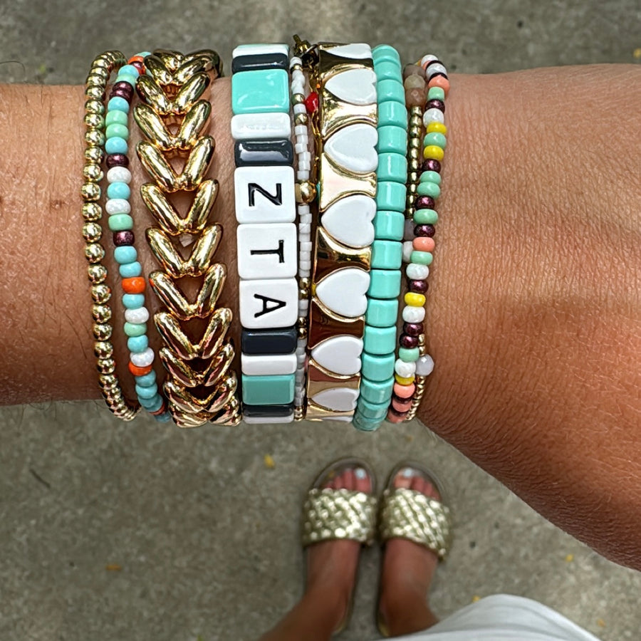 Zeta Tau Alpha Sorority Bracelet