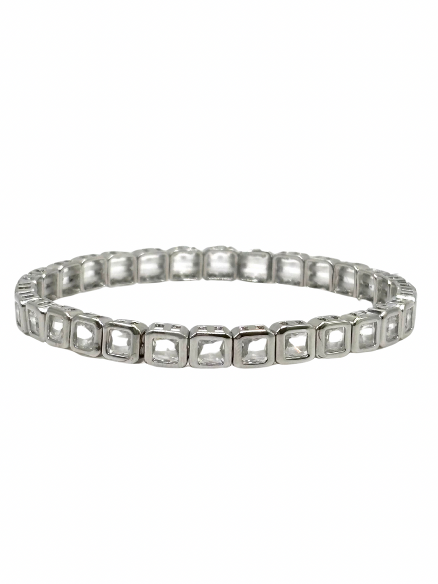 Mini Square Gem Bracelet
