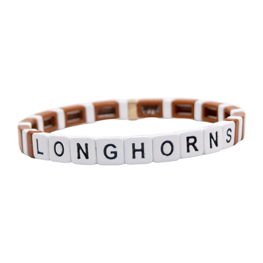 Dainty University of Texas Longhorns Bracelets