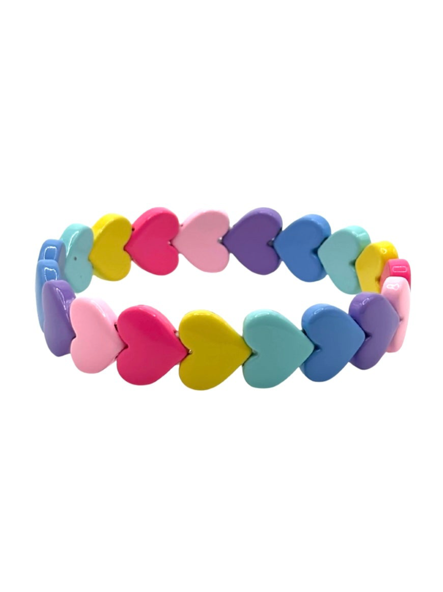 The Pastel Hearts Bracelet