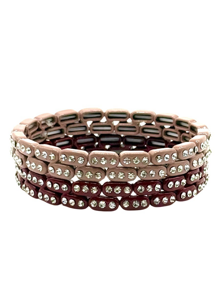 The Colored Double Stacked Bracelet