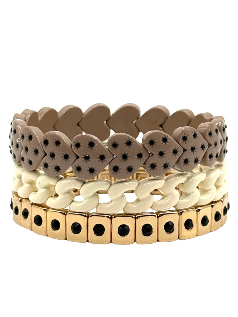 The Midnight Ivory Stack