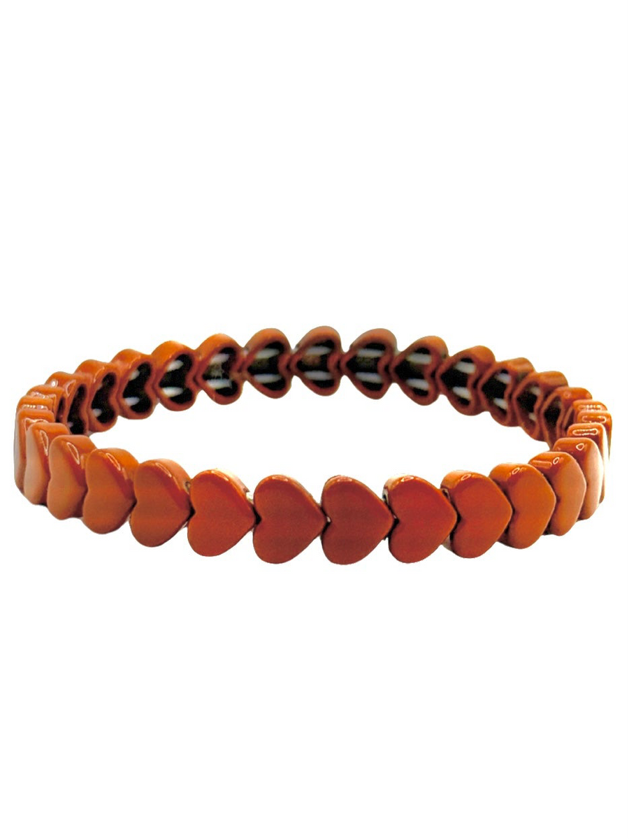 The Burnt Orange Stack Bracelets