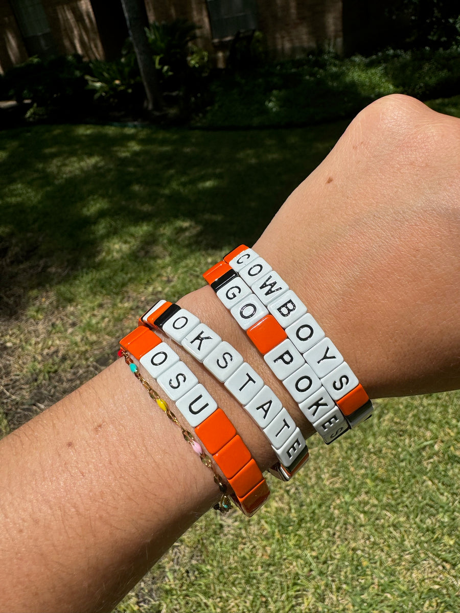 Oklahoma State University Cowboys Bracelets