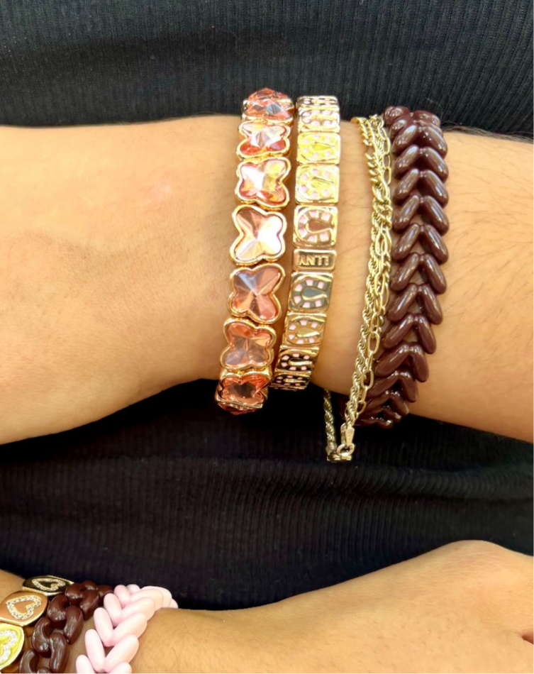 The Butterfly Gem Bracelet