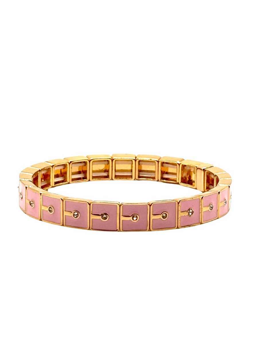 Ballerina Pink Stack Bracelets