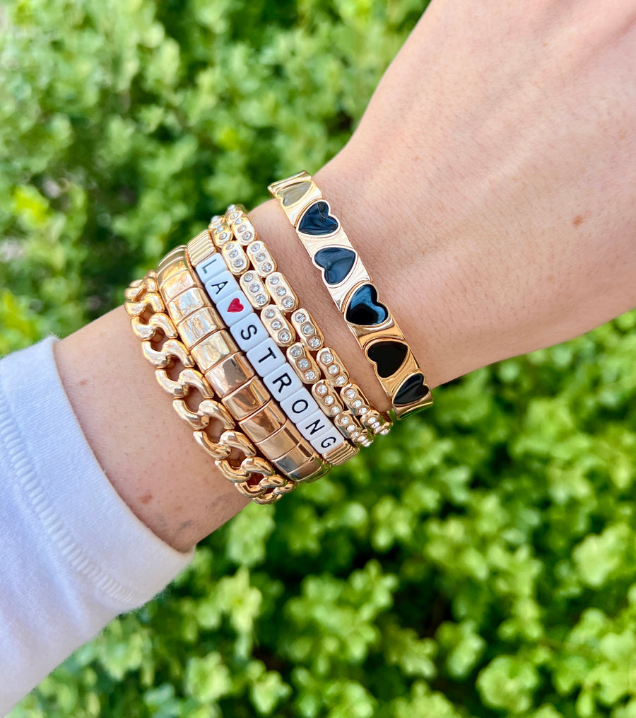 PRESALE Stackable LA Strong Bracelet