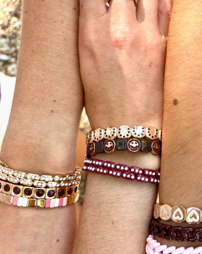 The Colored Double Stacked Bracelet