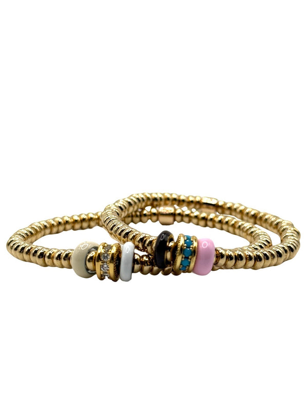 The Luxe Beaded Stack Bracelets