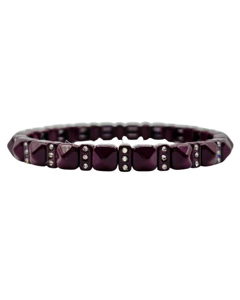 Plum Studded Gem
