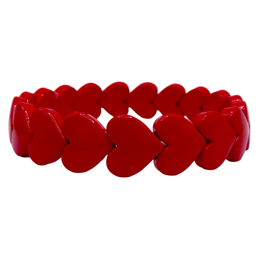 The Red Hearts Bracelet