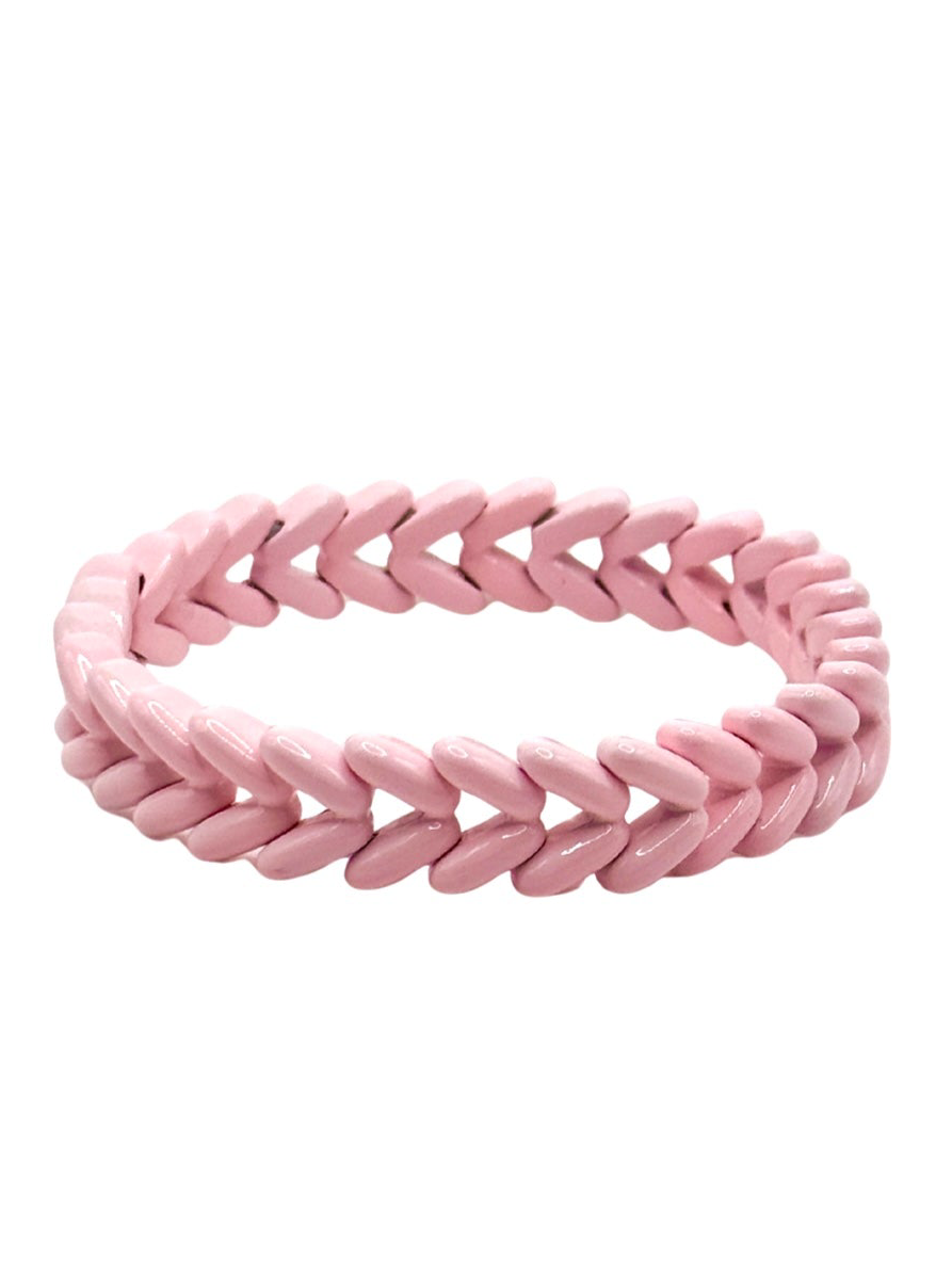 Ballerina Pink Stack Bracelets