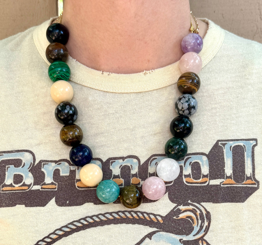 Prism Royale Bubblegum Beaded Necklaces