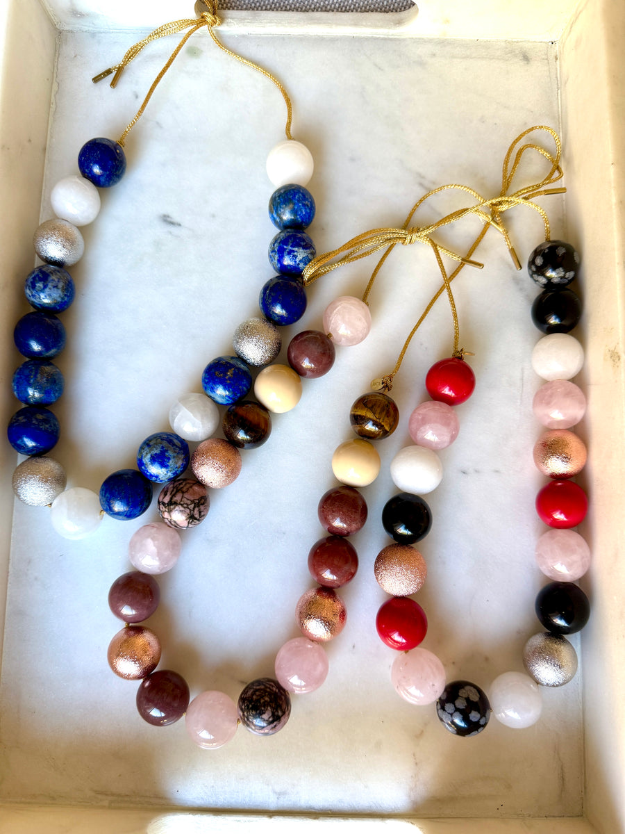 Prism Royale Bubblegum Beaded Necklaces