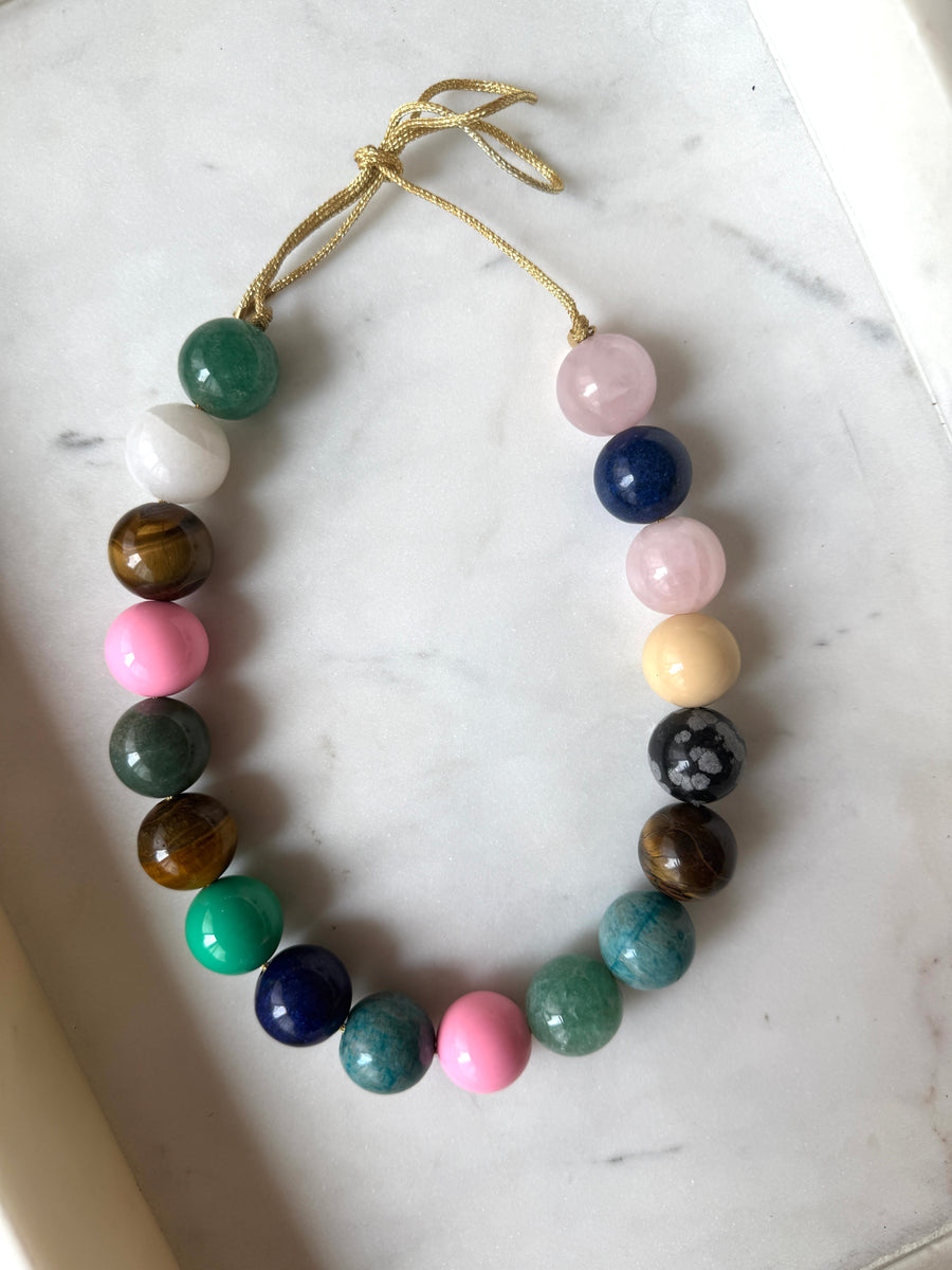 Prism Royale Bubblegum Beaded Necklaces