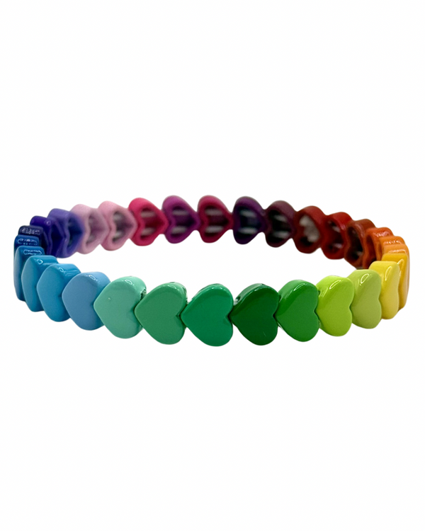 The Rainbow Mini Hearts