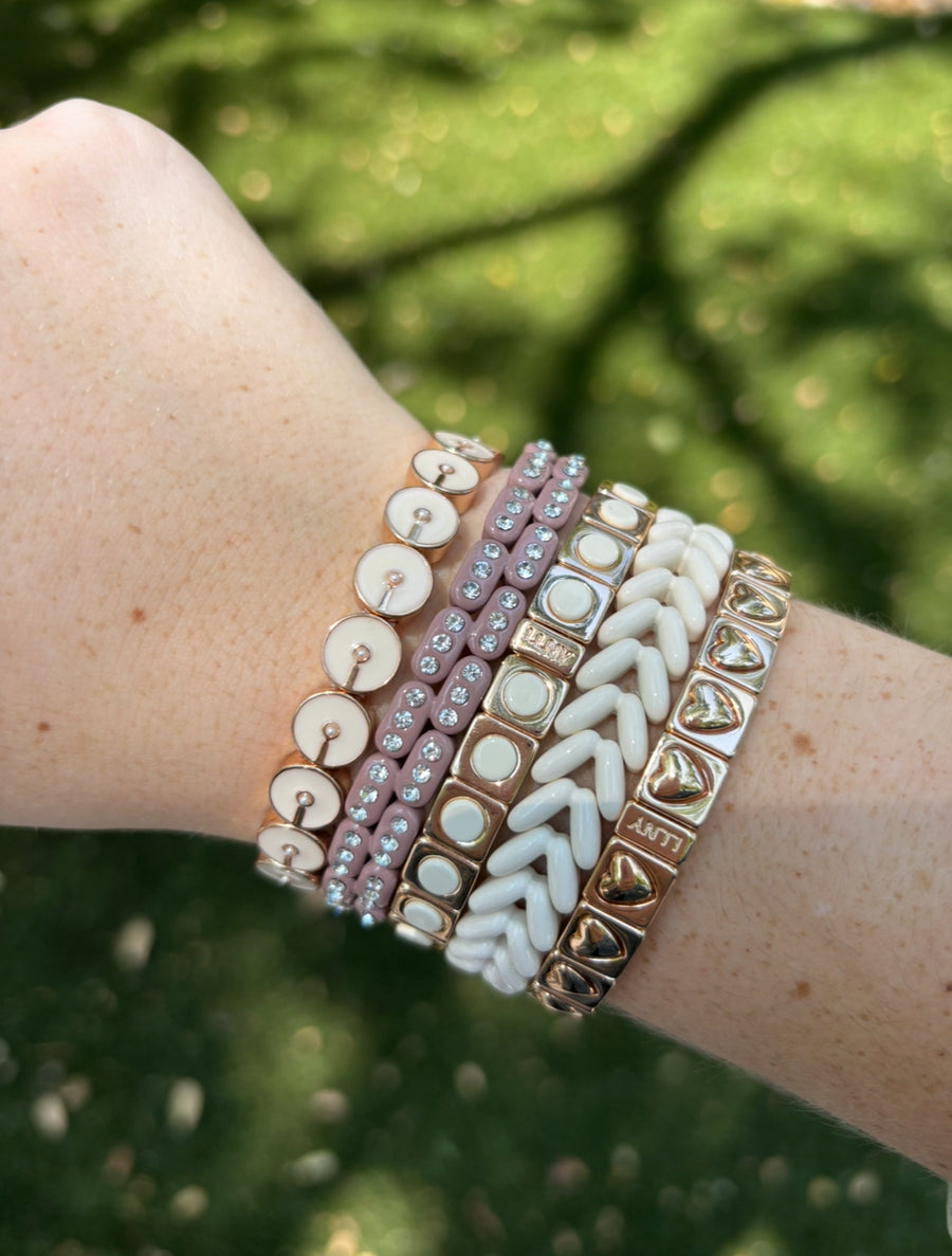 The Colored Double Stacked Bracelet