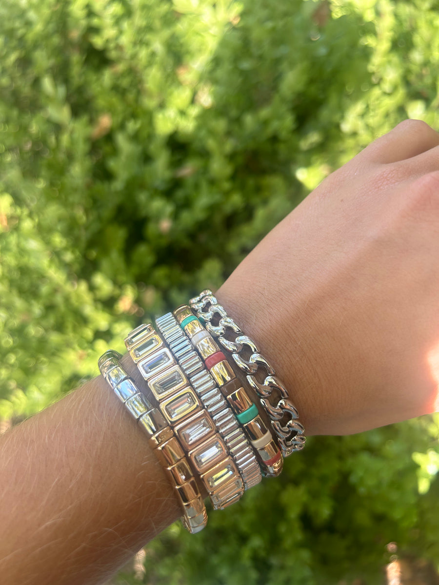 The Silver Line Bracelets