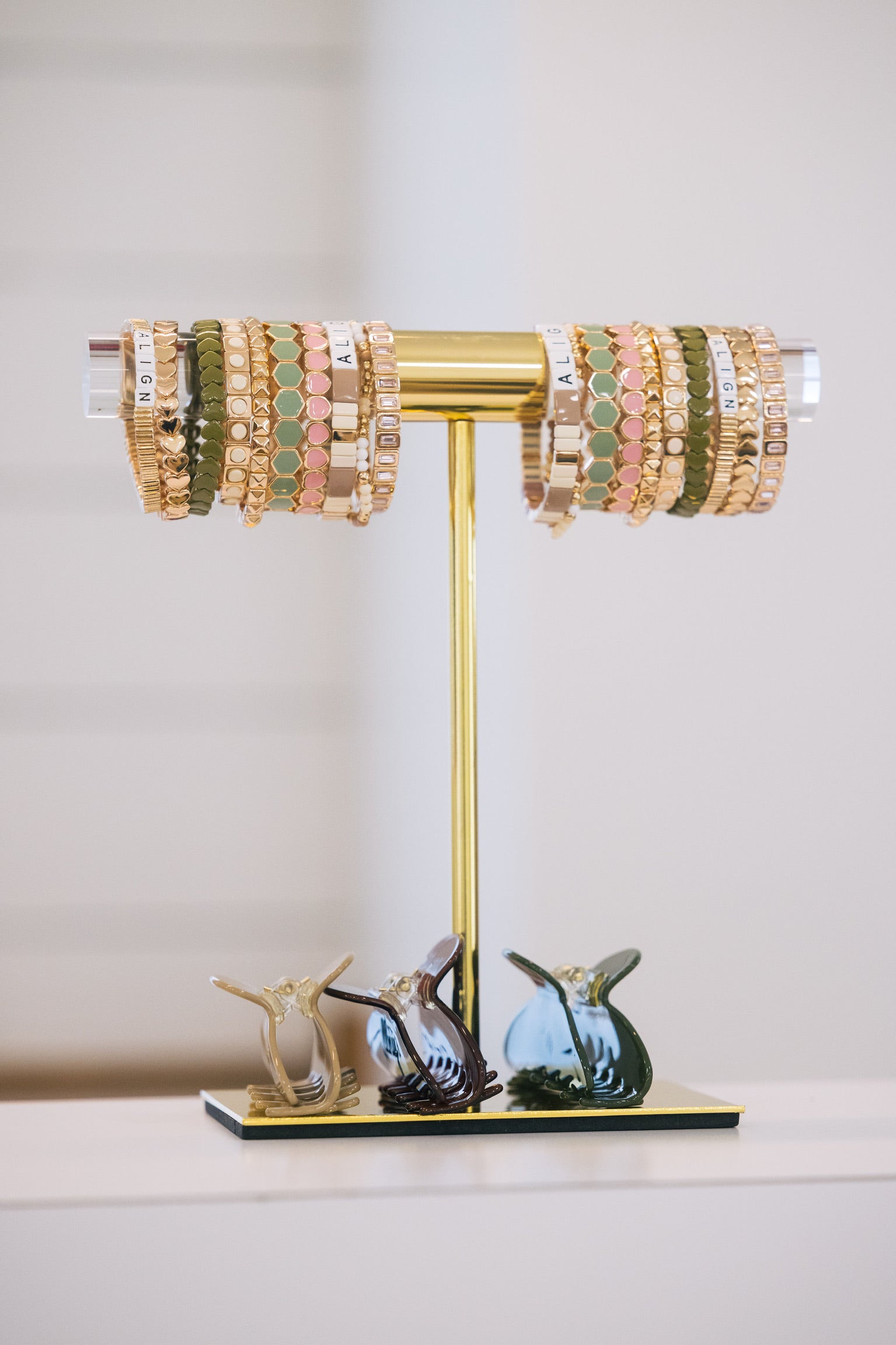 Made for ladies who love to stack.