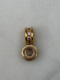 Light Pink Pavé Spacer