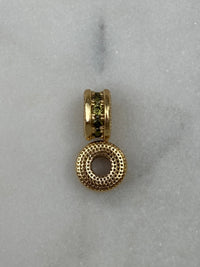 Olive Green Pavé Spacer