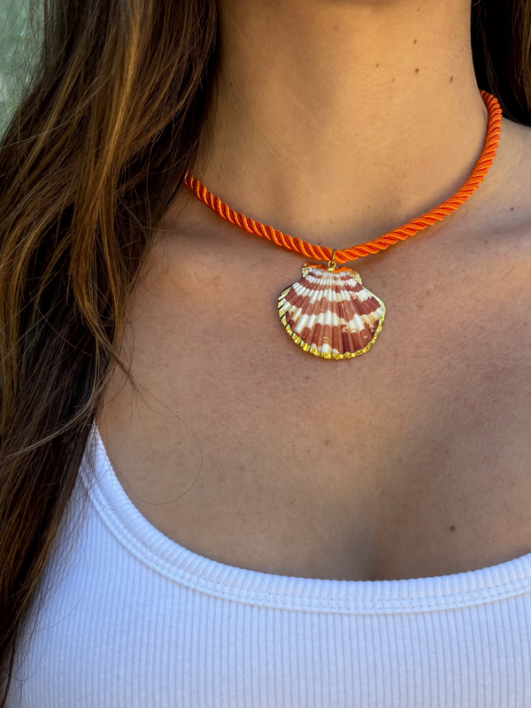 The Tangerine Tide Necklace