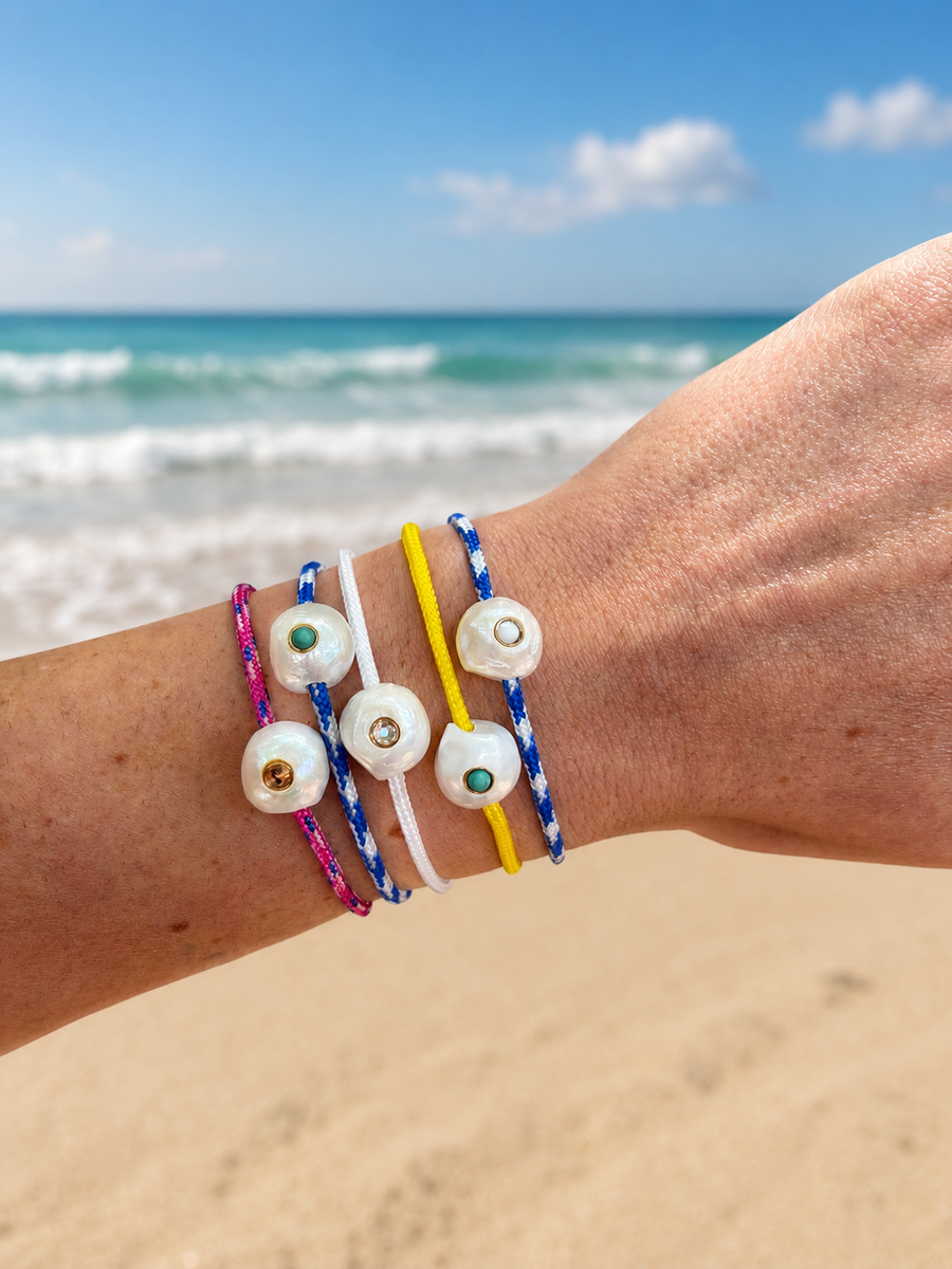 The Pearl Cord Bracelets – La Lumiere New York