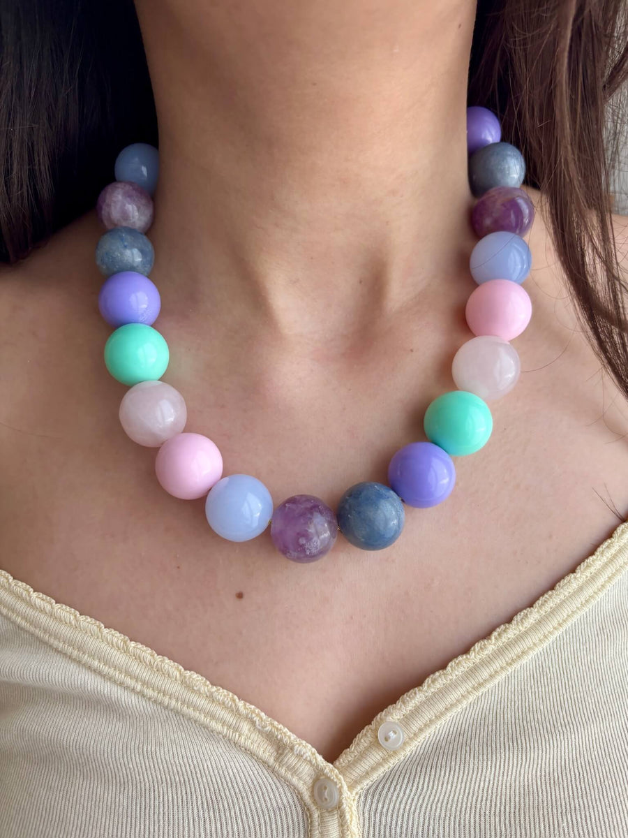 Prism Royale Bubblegum Beaded Necklaces