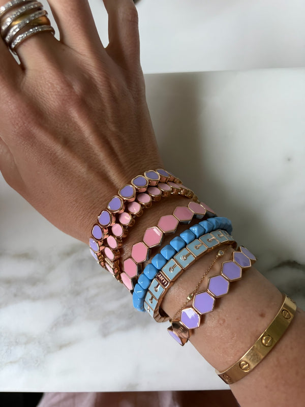 The Honeycomb Bracelets
