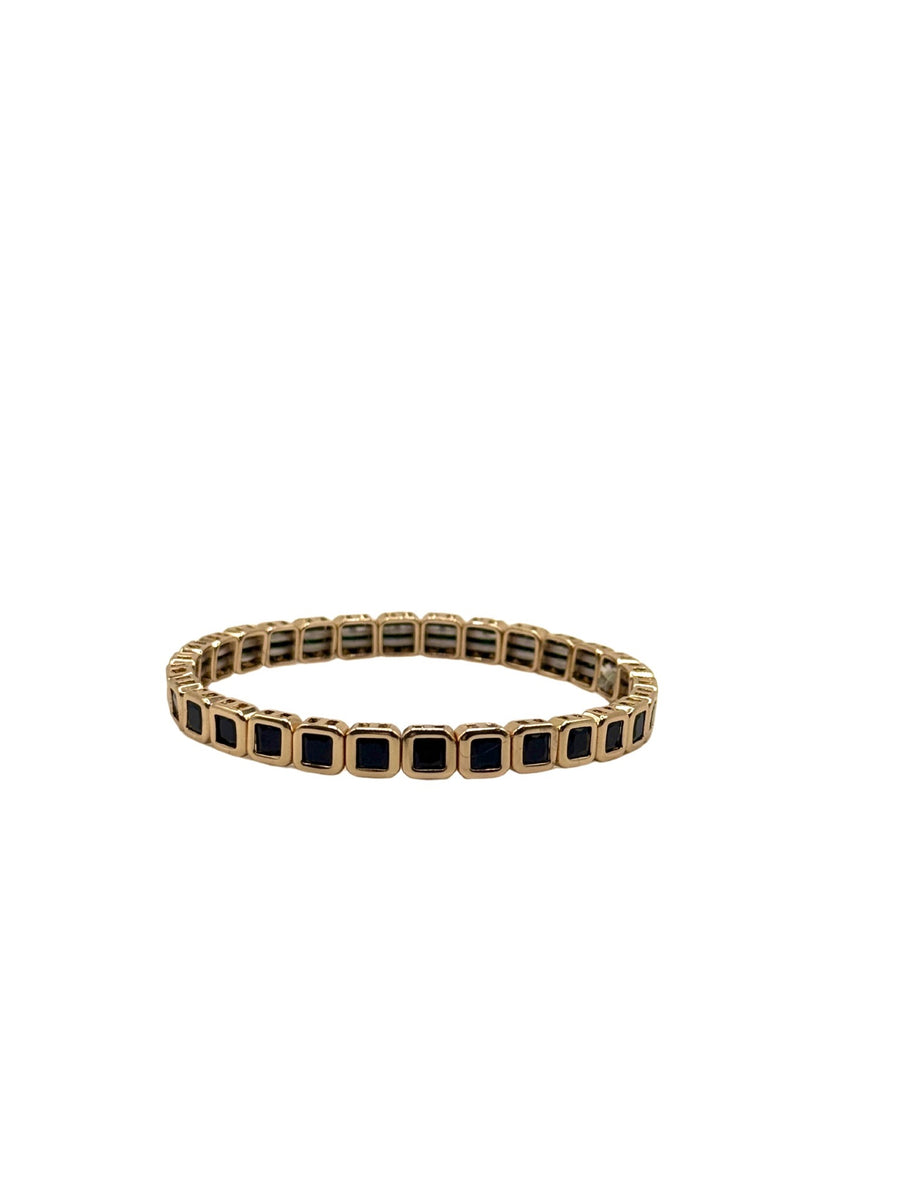 Mini Square Gem Bracelet