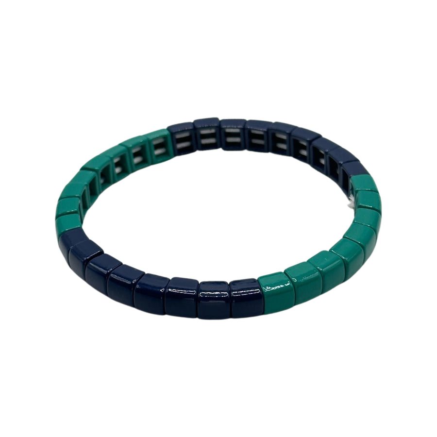 Jewel Two-Tone Single Bracelet