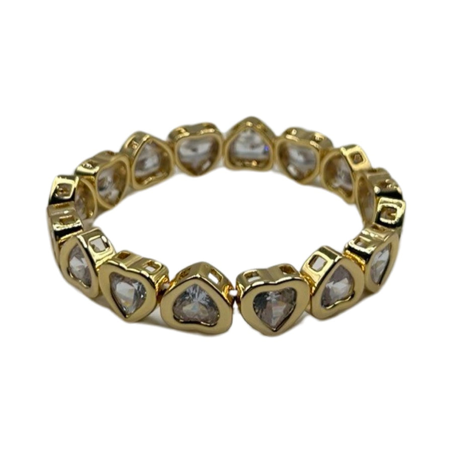 The Heart Gems Bracelet 18k gold