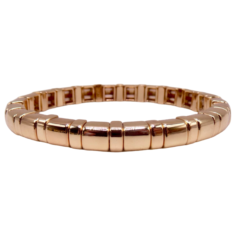 Golden Slimmed Single Bracelet