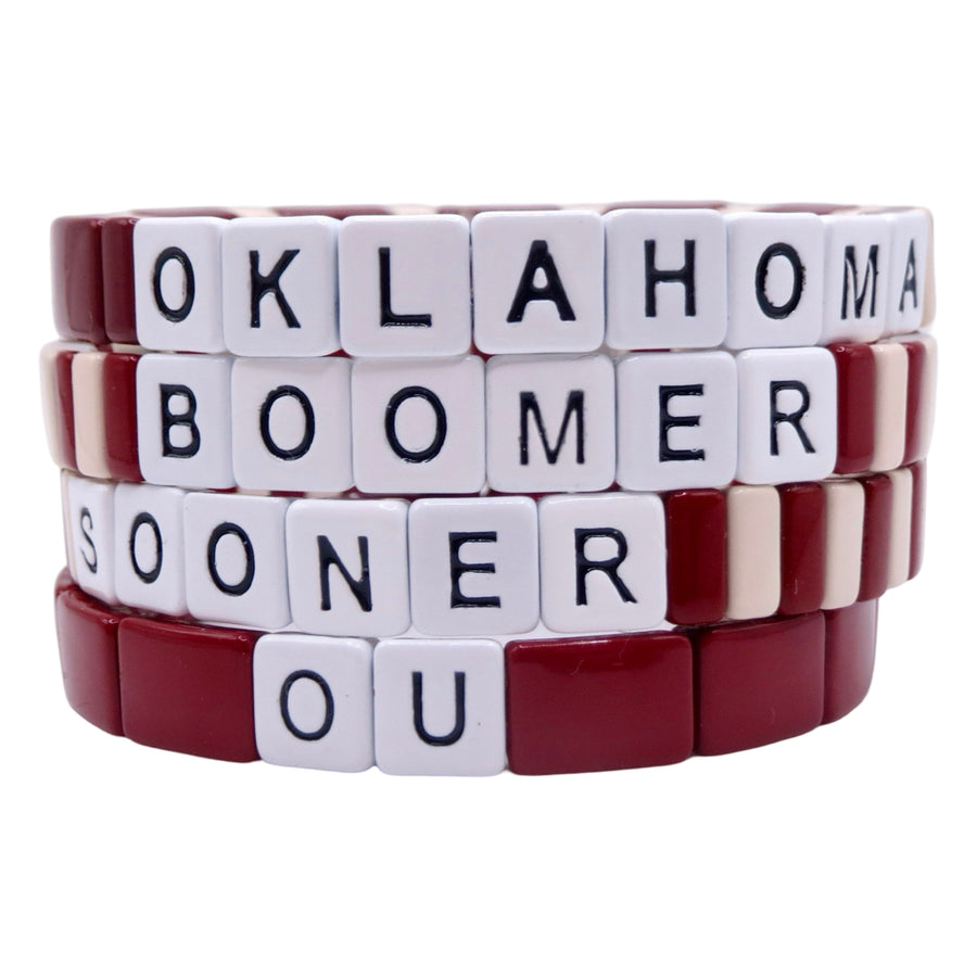 University of Oklahoma Sooners Bracelets