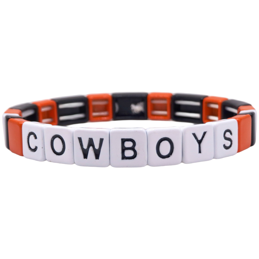 Oklahoma State University Cowboys Bracelets