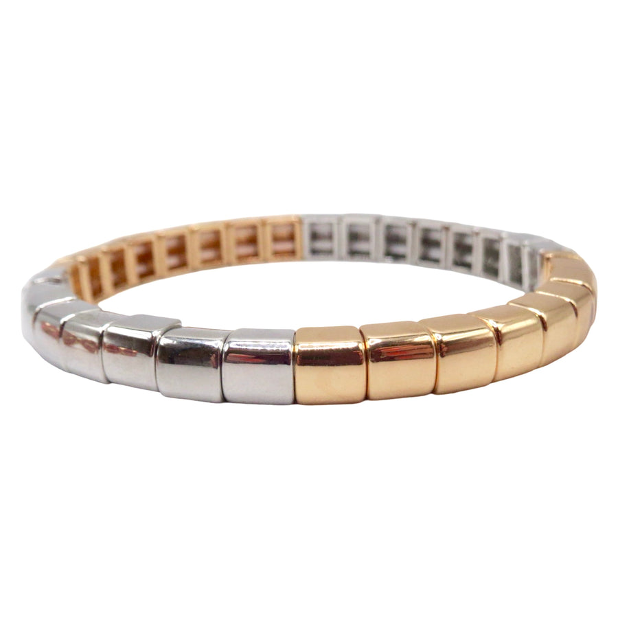 Mixed Metals Two-Tone Single Bracelet