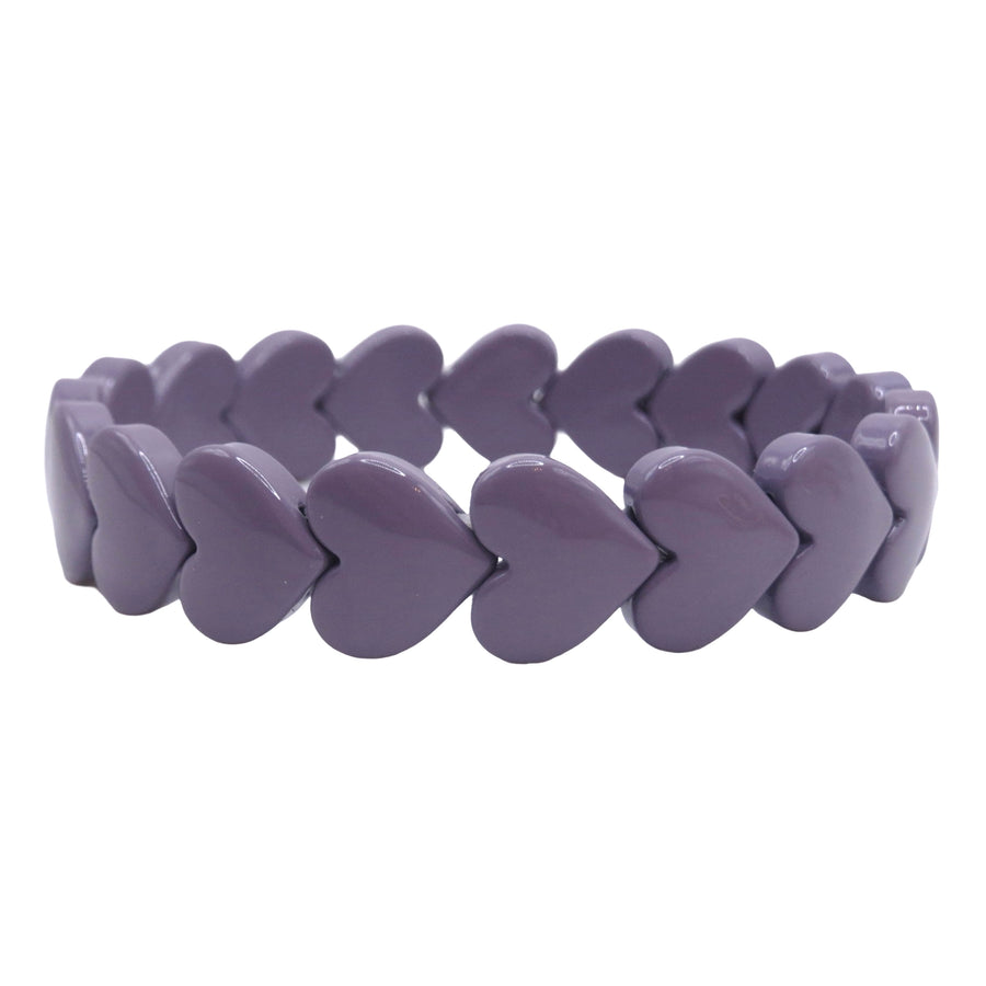 The Purple Hearts Bracelet